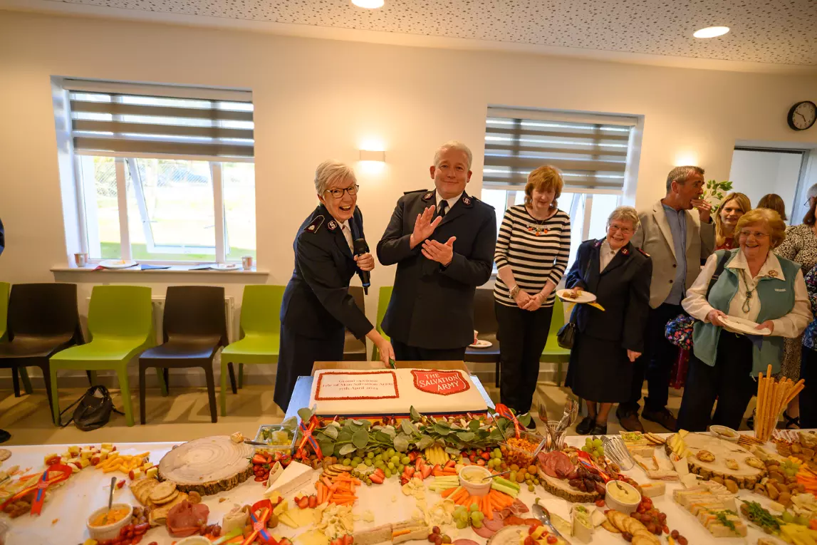 Commissioners Jenine and Paul Main declare Isle of Man corps officially open