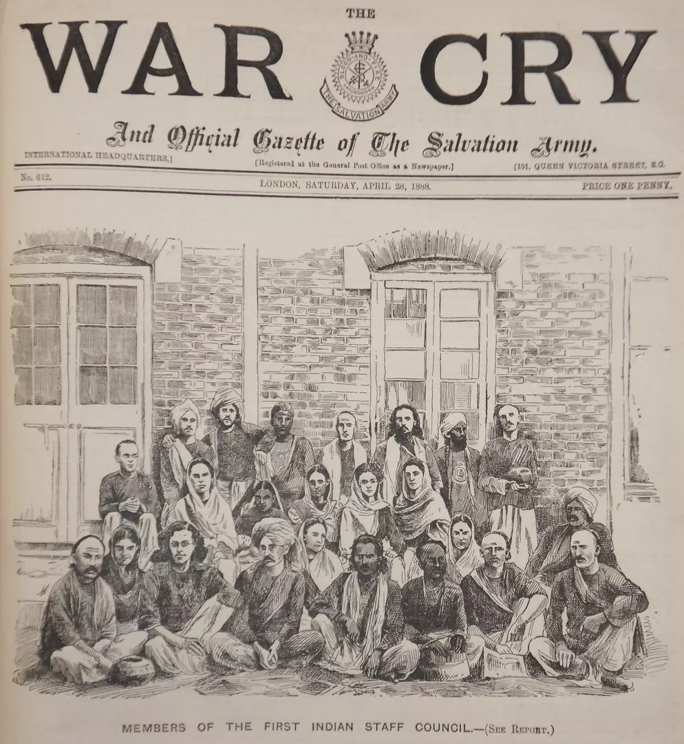 Indian Staff Council, War Cry 1888