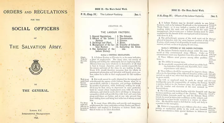 Orders and Regulations for the Social Officers of The Salvation Army