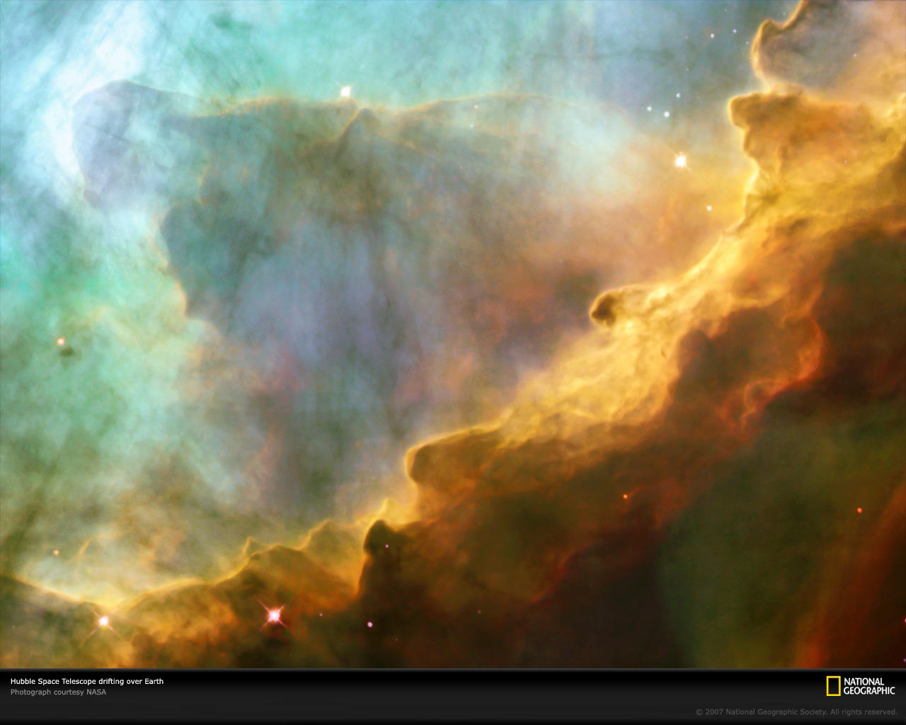 NASA Hubble - In the beginning - God