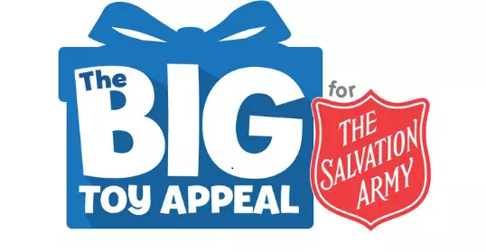 The Big Toy Appeal supports The Salvation Army's work with children in need