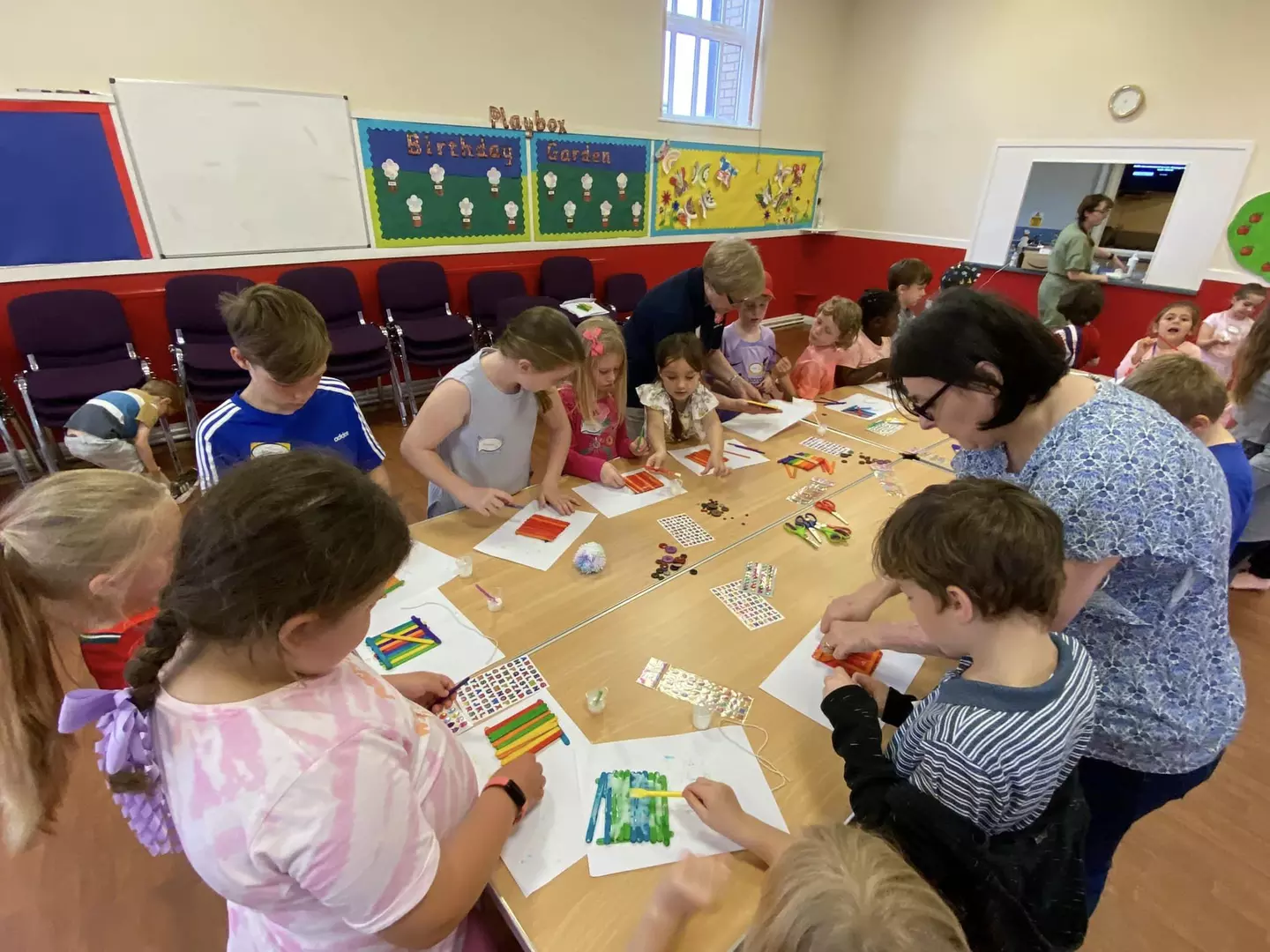 Children enjoyed a range of craft at Liverpool Walton Corps' summer holiday club.jpg
