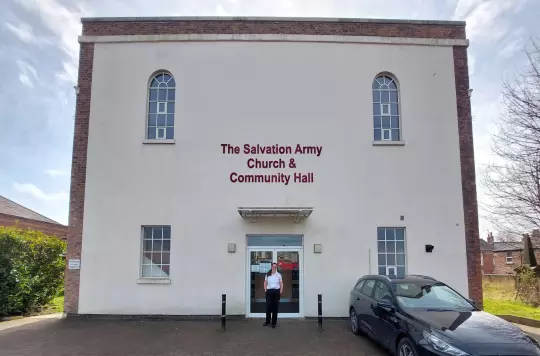 The Salvation Army church in Macclesfield