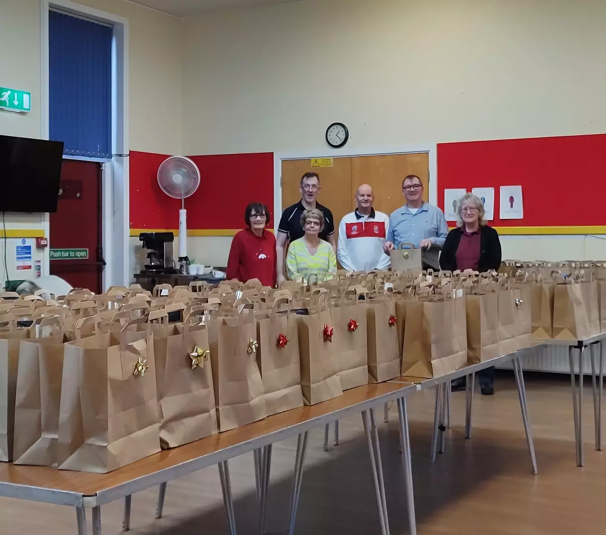 The Salvation Army provided care packages to older people in Failsworth