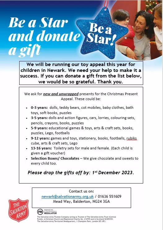 Toy Appeal poster
