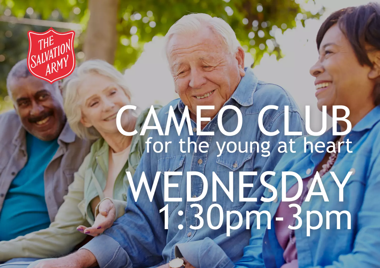CAMEO Club, Wednesdays 1:30pm-3pm