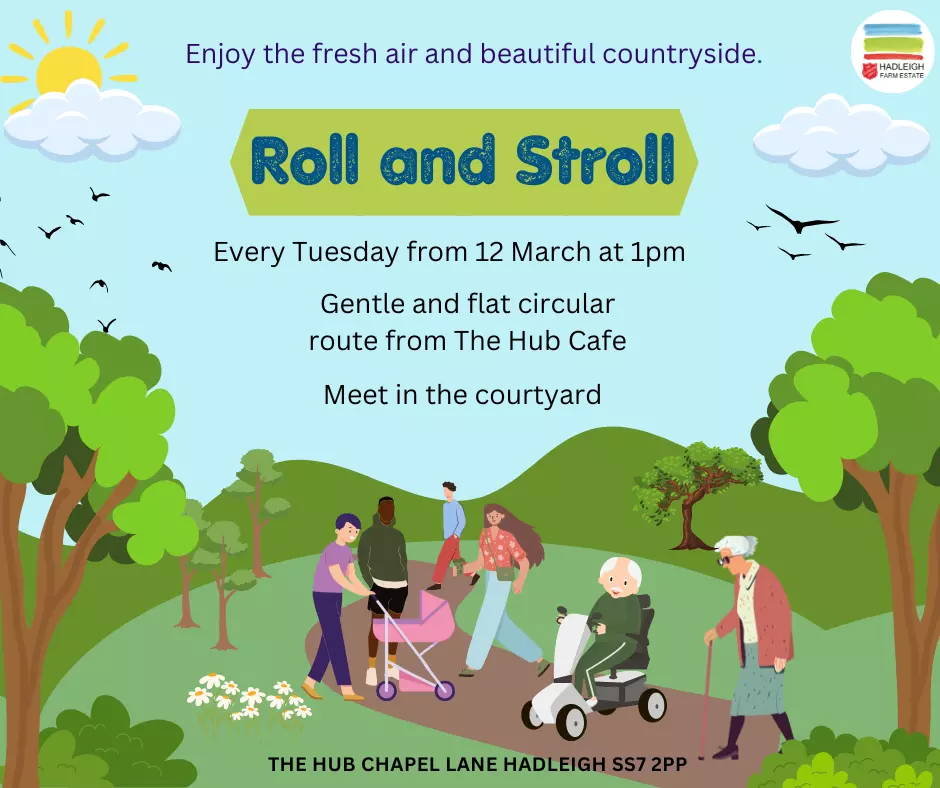 New Group Roll and Stroll starts 12 March