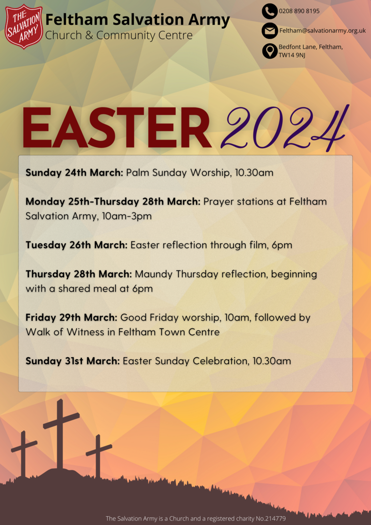 Easter 2024 leaflet