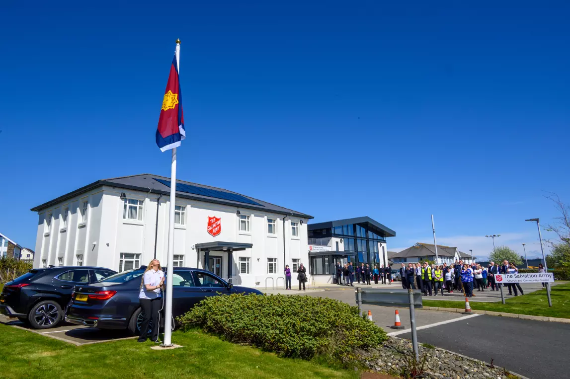 The Salvation Army Isle of Man dedicated to the Glory of God