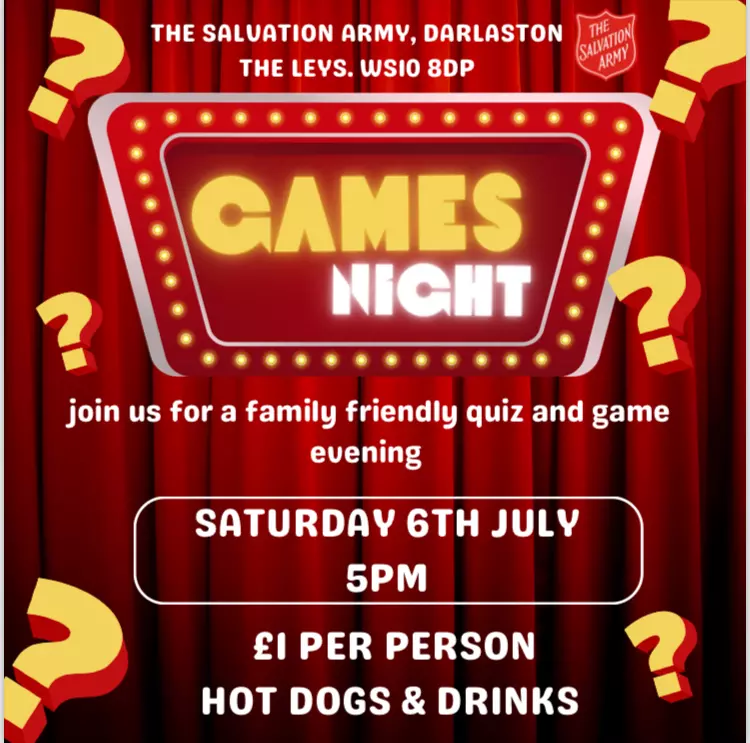 Family Games and Quiz Night