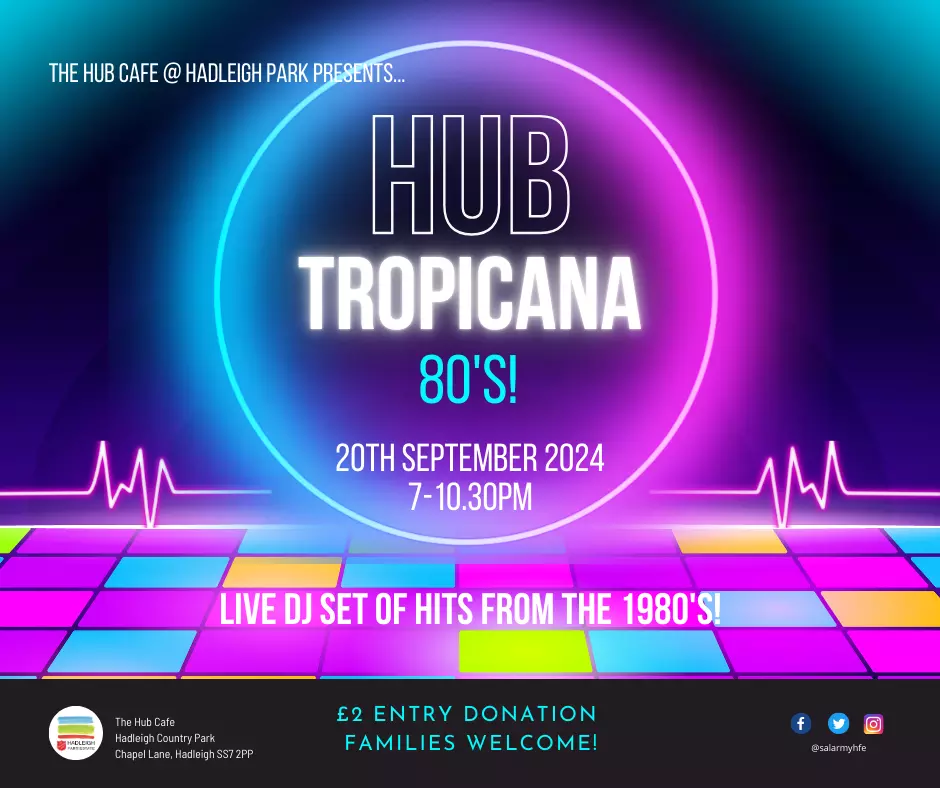 Rescheduled 80's - Hub Tropicana