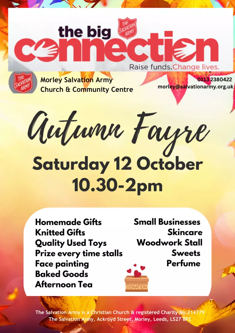 autumn fayre 12 october 2024 