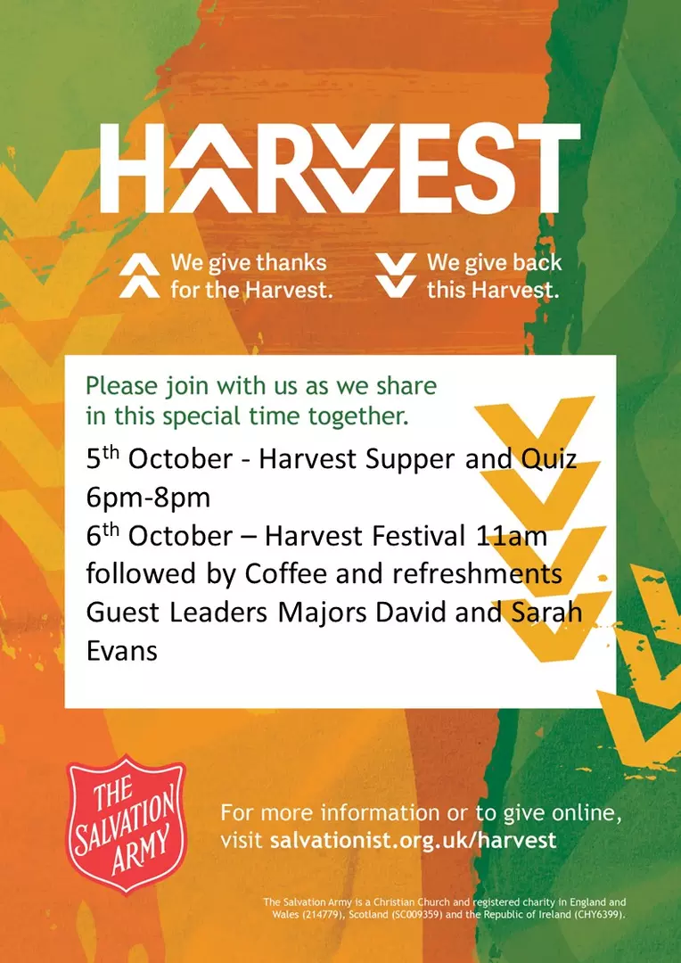 Harvest Weekend