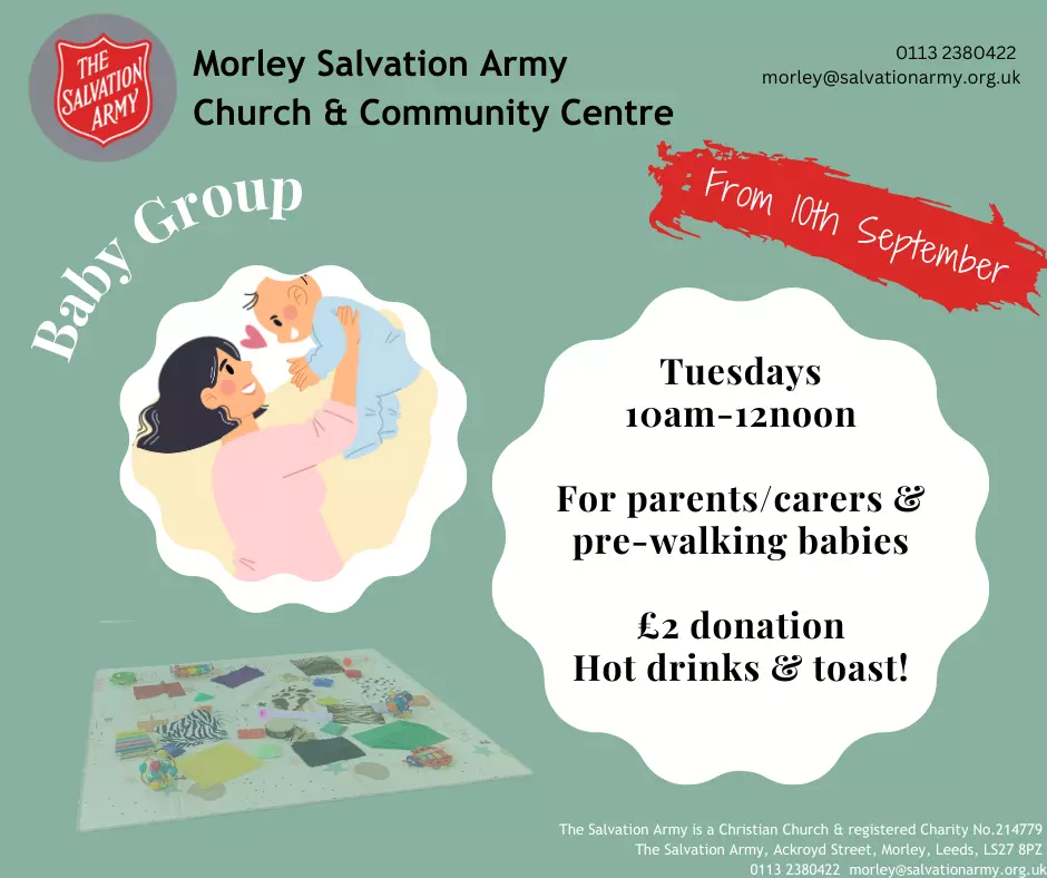 baby group tuesday 10am-12noon 