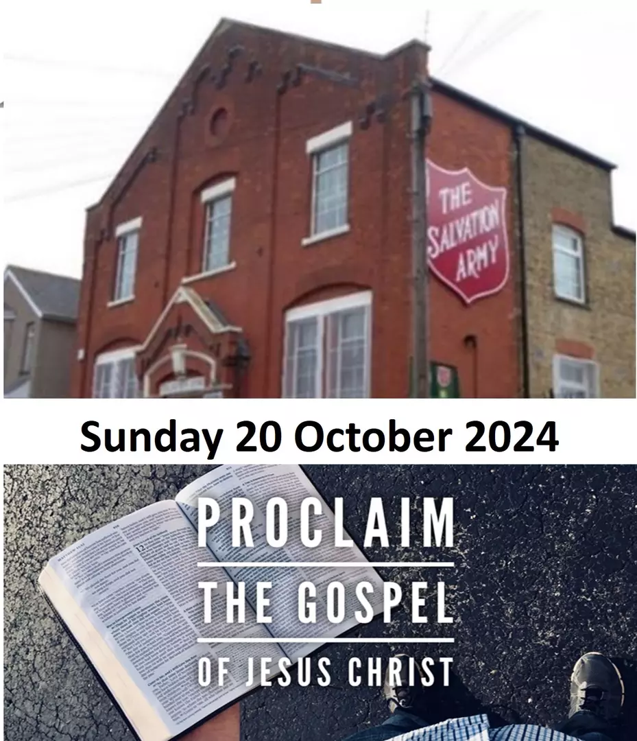 Sunday worship at 10.30 am